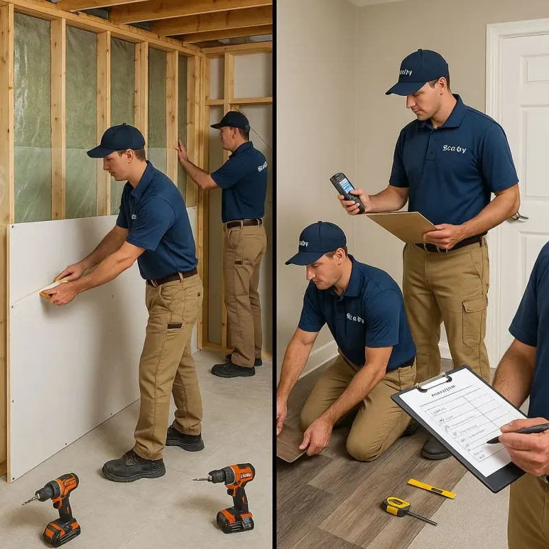 Repairs and Reconstruction process in Thornton, CA